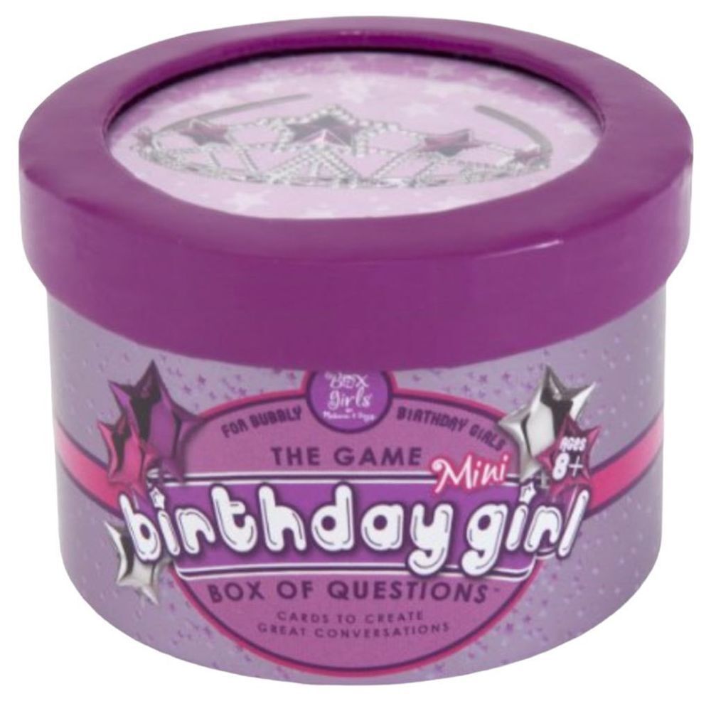 Melissa & Doug Full Size Girls Birthday Box of Questions